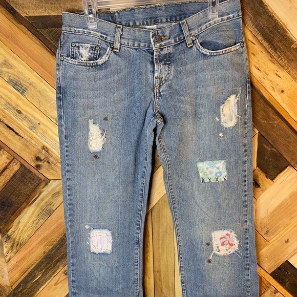 Lucky Brand Denim - Lucky Brand | Light Wash Patchwork Jeans | ??